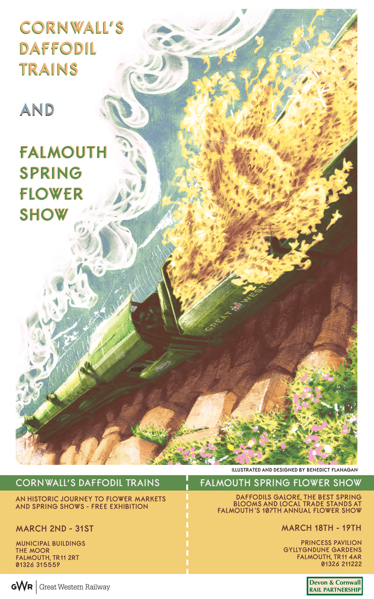 Daffodil Train poster